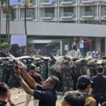 Foto: Eksekusi Hotel Sultan ricuh (Taufiq/detikcom)